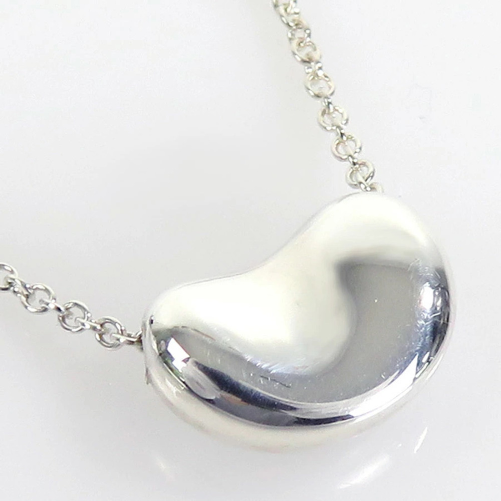 Tiffany Co Bean Necklace Sterling Silver